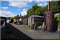 Canal boat yard