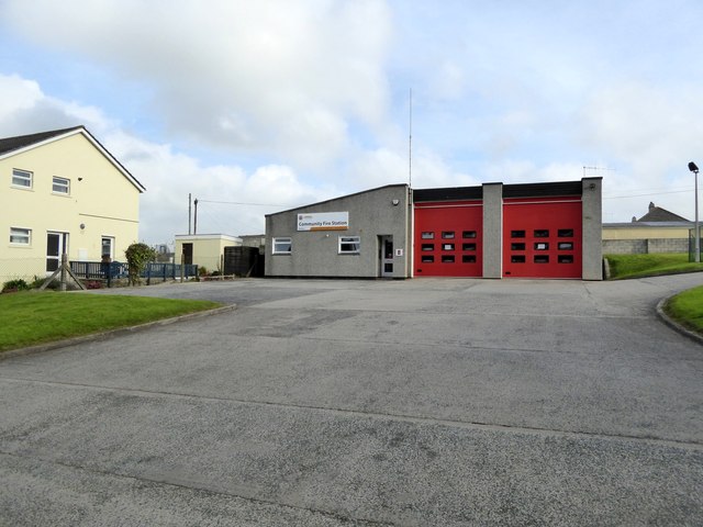 Mullion fire station
