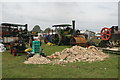 TL2236 : Stotfold Mill - stone crushing display by Chris Allen