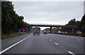 M5 southbound approaching Junction 9