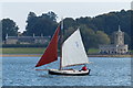 SK9206 : Sailing boat on Rutland Water by Mat Fascione
