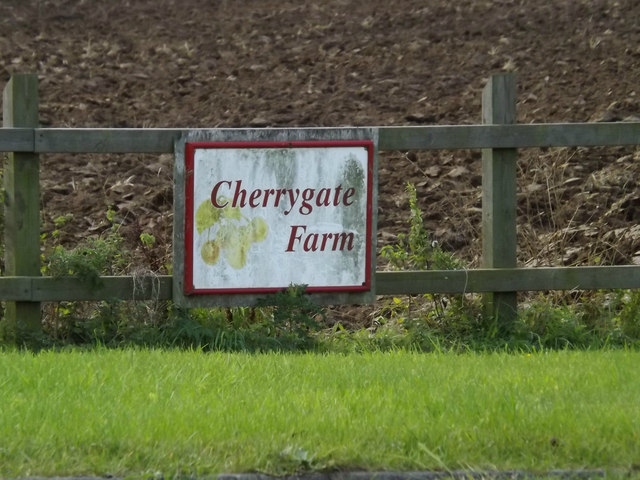 Cherrygate Farm sign