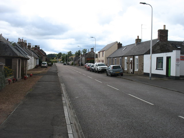 The A85 in Methven