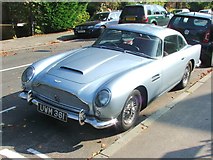 TQ5838 : Vintage 1963 Aston Martin DB5, Warwick Park, Tunbridge Wells by Chris Whippet