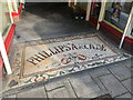 Mosaic floor at entrance to Amgueddfa Ceredigion / Ceredigion Museum, Aberystwyth