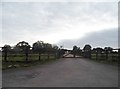 The entrance to Green Acres Farm, West Hyde