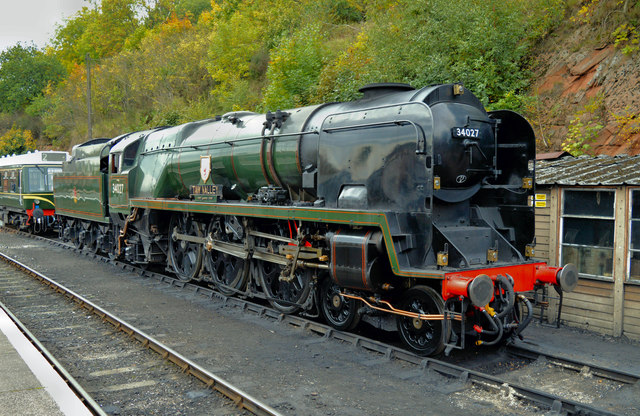 Taw Valley at rest, Bewdley MPD © Philip Pankhurst cc-by-sa/2.0 ...