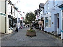 SX9165 : The Pedestrianised Fore Street, St. Marychurch, Babbacombe by Derek Voller