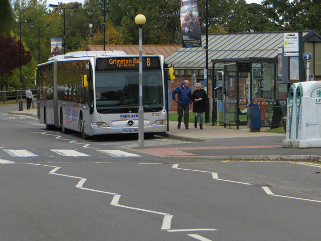 Grimston Bar Park and Ride, York © Paul Harrop :: Geograph Britain and ...