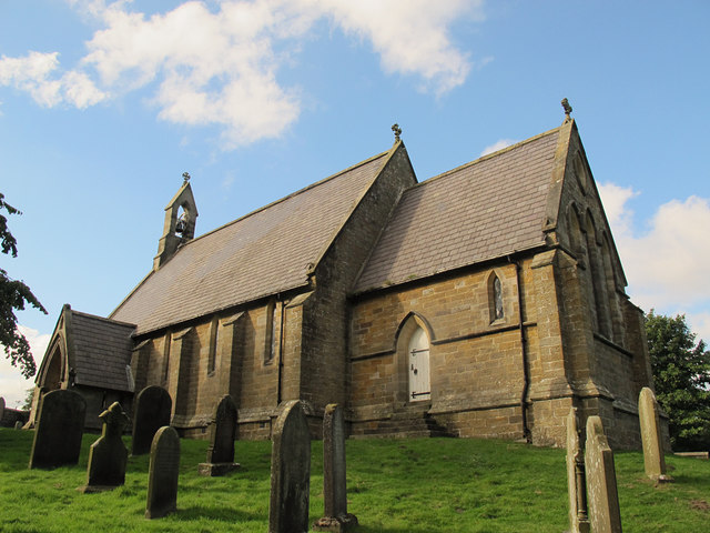 St Peter's Dallowgill, south side © Stephen Craven :: Geograph Britain ...