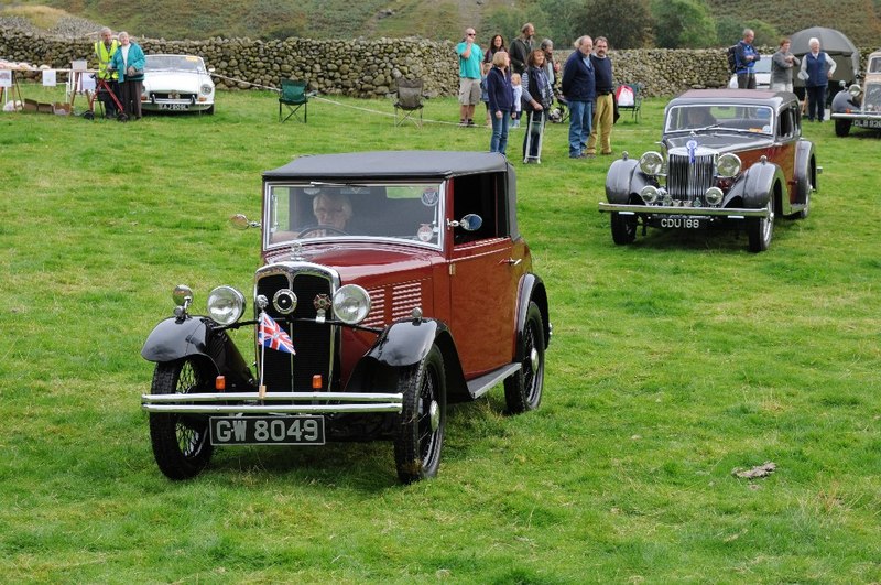 Vintage car parade, Wasdale Head Show © Philip Halling cc-by-sa/2.0