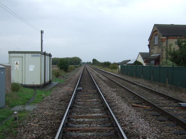 Railway towards Ely