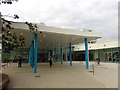 The new main entrance to the John Radcliffe Hospital