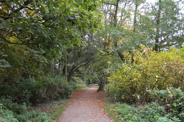 Path next to the Mere, Ellesmere