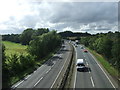 A14 westbound near Broadgrass Green