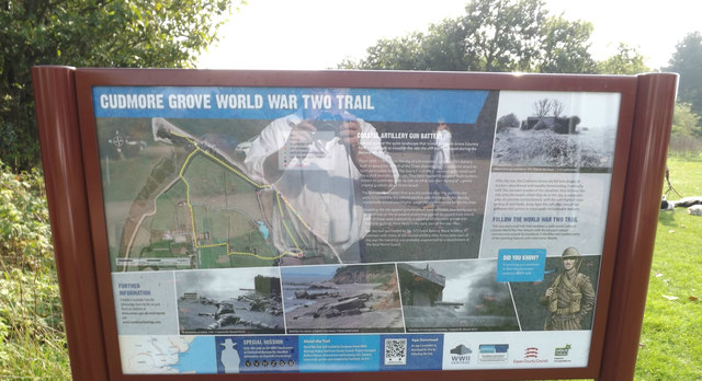 Sign at Cudmore Grove Country Park