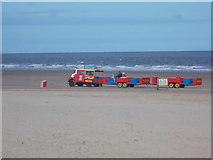 TF5085 : Mablethorpe: the sand train by Chris Downer