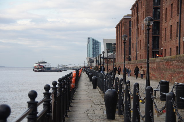 Seaward side of the Albert Dock, Liverpool