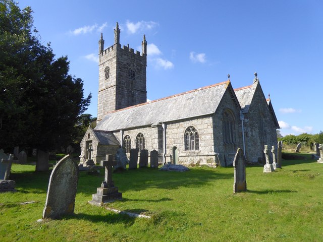 St Laudus church, Mabe © David Smith cc-by-sa/2.0 :: Geograph Britain ...