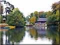 Trentham Garden - southern ferry landing and teashop