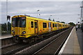 Train at Old Roan Station, Aintree