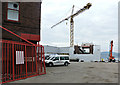 Hybrid ferry under construction at Ferguson Marine