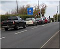 Queueing on the A46 Bath Road, Stroud