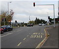 Overhead traffic lights, Stroud