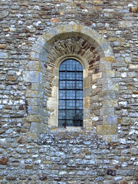 Shipley church: Norman window
