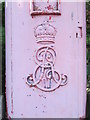 Edward VII postbox (out of use), Station Road / King