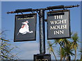 Sign at "The Wight Mouse Inn"