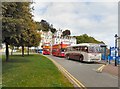 SH7882 : Tour Buses on North Parade by Gerald England