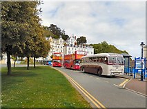 SH7882 : Tour Buses on North Parade by Gerald England