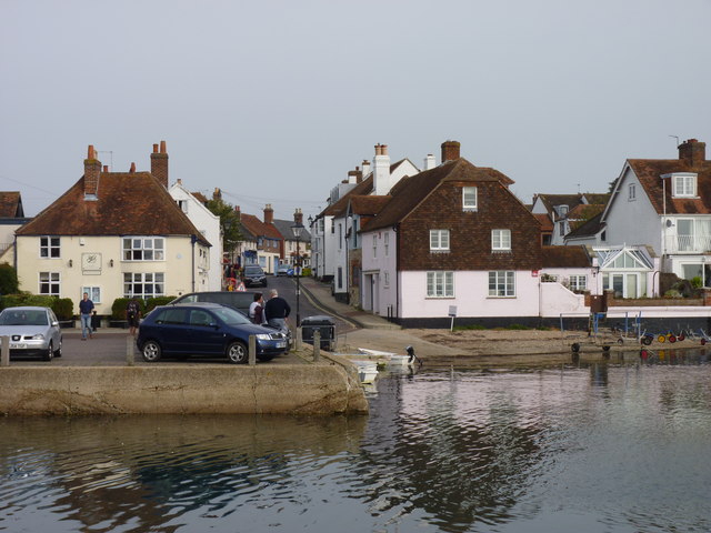 South Street meets the sea, Emsworth, Hampshire