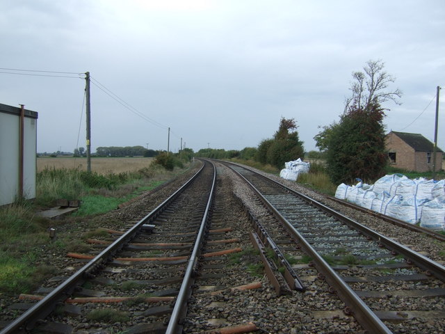 Railway towards Ely