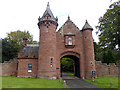 NT9260 : Gatehouse to Ayton Castle by Oliver Dixon