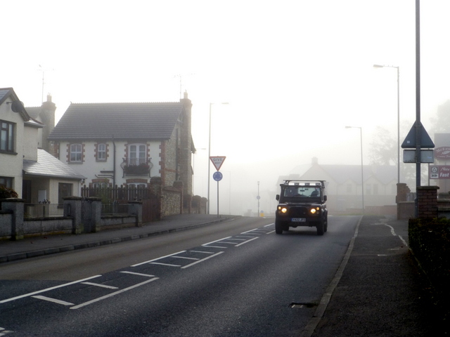 Misty along Hospital Road, Omagh