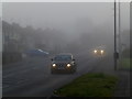 Dipped headlights, Hospital Road, Omagh