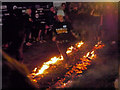 Bury Light Night 2015, Firewalking on the Rock