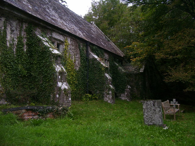 St Lawrence Church Gumfreston - buttresses