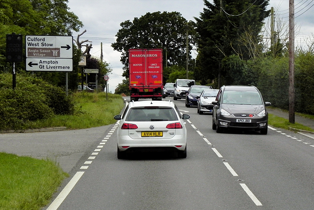 A134 at Ingham