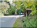 Calmore, bus shelter & stop