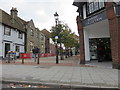 Pedestrianised area in The Shambles, Sevenoaks