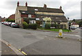 Houses on the corner of Kitesnest Lane and Bath Road, Lightpill