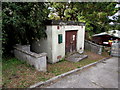 Gas installation below Station Road, Penryn