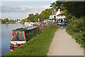 Narrow boat on the Thames