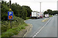 TF8509 : Layby on Eastbound A47 near Sporle by David Dixon