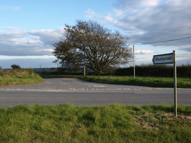 Junction on the B4299
