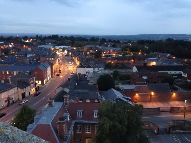 View of New Park Street, Devizes, looking north