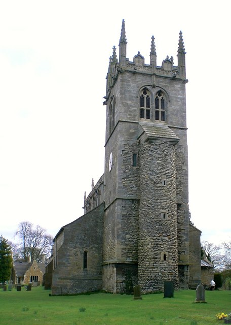 All Saints' church, Hough-on-the-Hill
